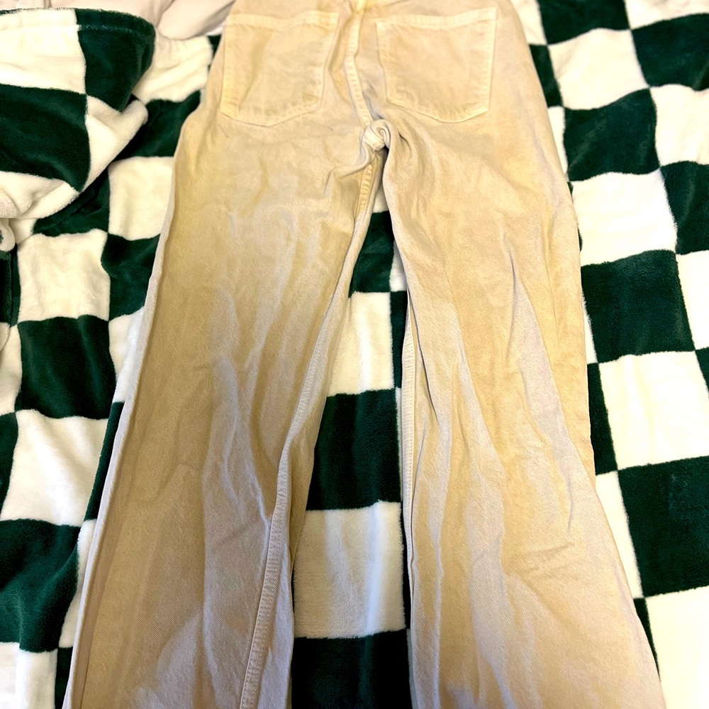 Beige Zara jeans